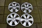 Set van 4 originele wieldoppen Skoda Fabia 15 inch, Ophalen of Verzenden, Gebruikt