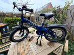 Alpina Brave jongensfiets 16 inch metalic blauw, Ophalen, Gebruikt, 16 inch, Handrem