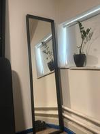 Grote staande spiegel met zwarte rand, Huis en Inrichting, Woonaccessoires | Spiegels, Ophalen, Gebruikt, 150 tot 200 cm, Rechthoekig