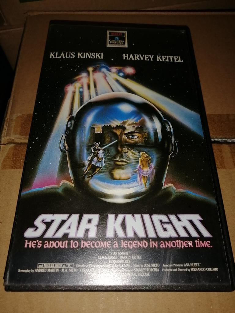 VHS ex-rental - Star Knight, Vanaf 16 jaar, Ophalen of Verzenden, Gebruikt, Actie en Avontuur