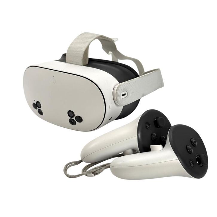 Meta Quest 3s 128GB - VR Bril + NIEUWE HEADSTRAP | COMPLEET, Spelcomputers en Games, Virtual Reality, Zo goed als nieuw