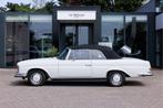 Mercedes-Benz W111 280 SE Cabriolet | Volledig gerestaureerd, Auto's, Lederen bekleding, Zwart, Cabriolet, Wit