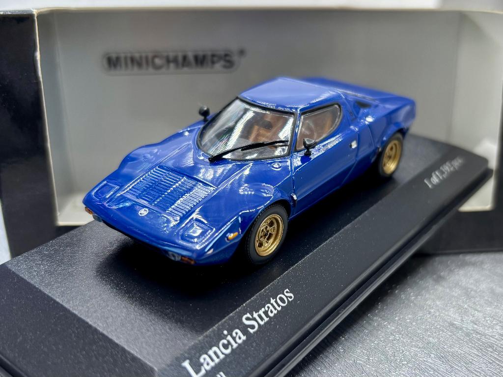 1:43  Lancia stratos 1974, Hobby en Vrije tijd, Modelauto's | 1:43, Ophalen of Verzenden, Zo goed als nieuw, Auto, Overige merken