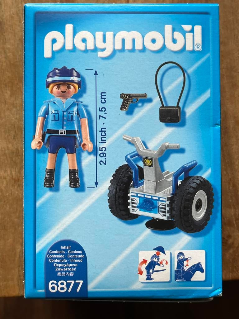 Playmobil City Action 6877 politie quad, Ophalen of Verzenden, Nieuw, Complete set