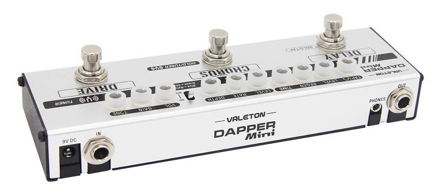 Valeton Dapper Mini multi-effectpedaal, ., Chorus, Nieuw, Ophalen of Verzenden
