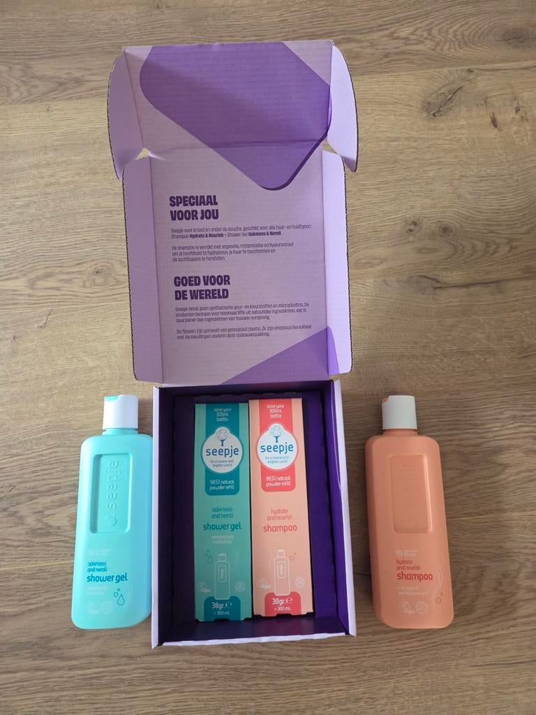 Seepje, was je wereld schoner douche gift pakket, Ophalen of Verzenden, Nieuw, Bad & Douche