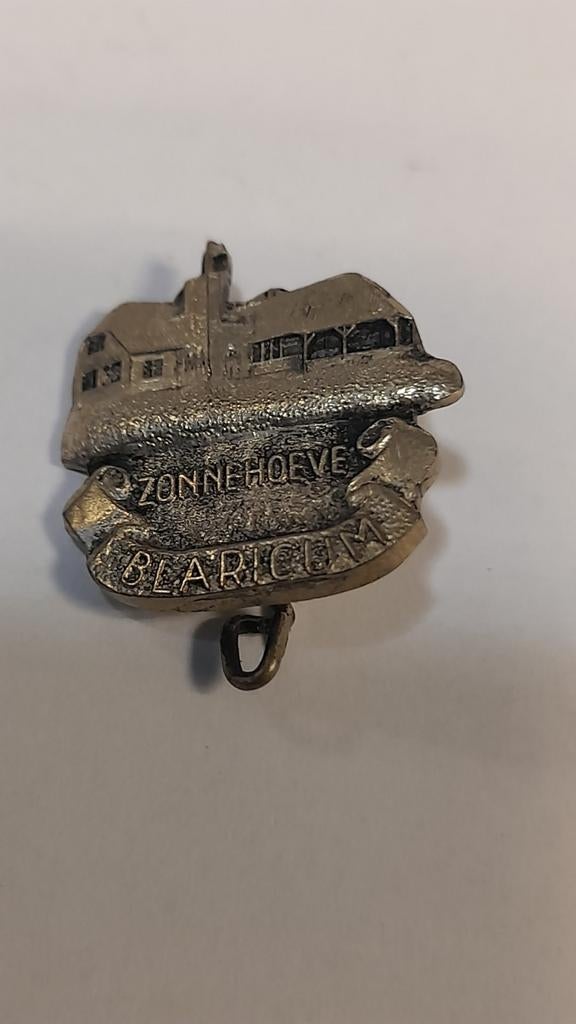 Zonnehoeve Blaricum Speldje, Ophalen of Verzenden, Zilver, Overige materialen