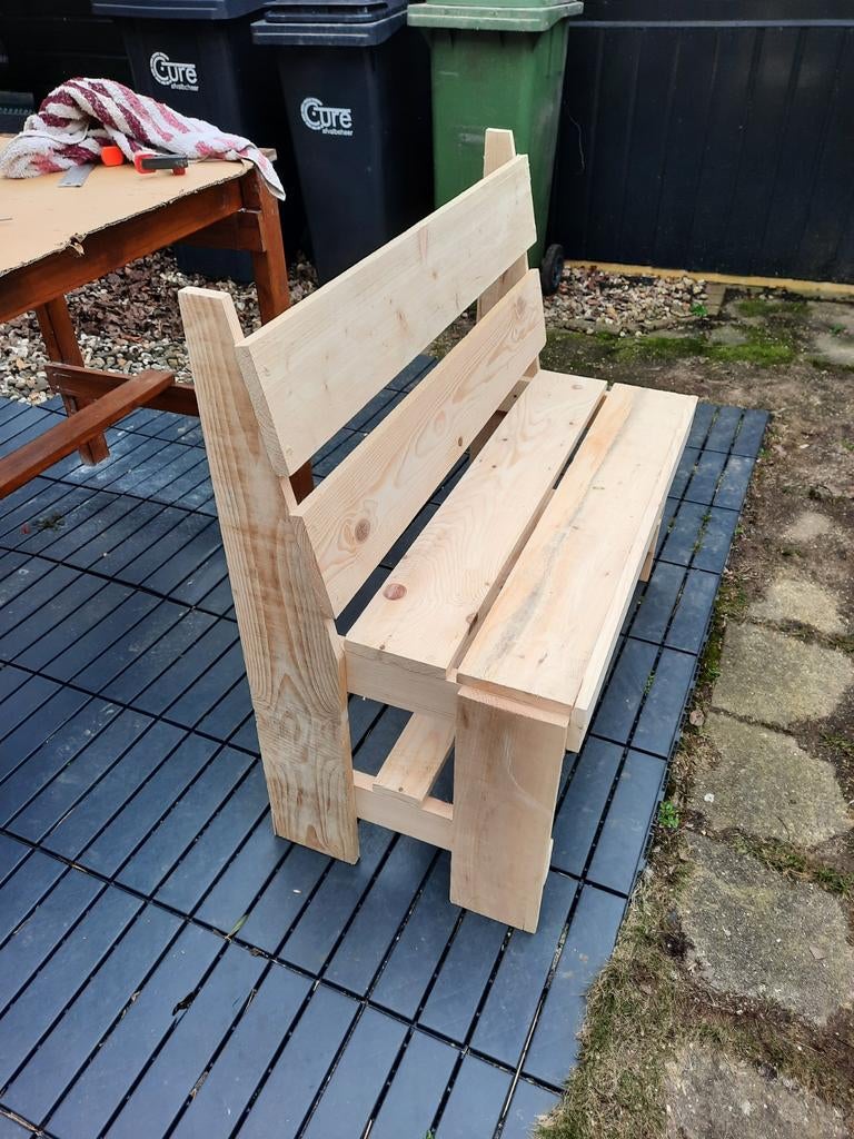 Tuinbankje nieuw, Ophalen, Nieuw, Hout