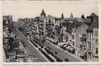 België , Knokke met auto's, Lippenslaan, Ophalen of Verzenden, 1940 tot 1960, Gelopen, West-Vlaanderen