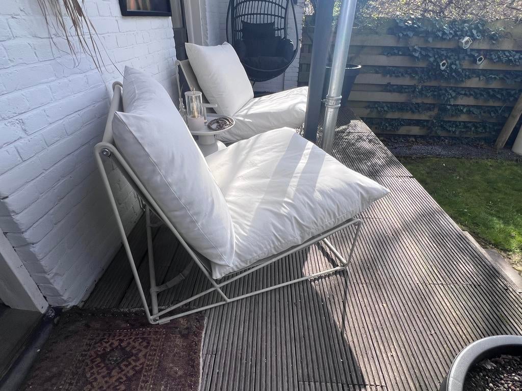 Ikea Lounge Stoelen - Comfortabel en Stijlvol, Ophalen, Gebruikt, Twee, Wit
