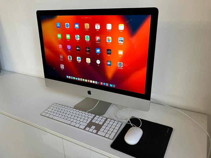 iMac (27 inch) 2017 met 5K Retina beeldscherm, Computers en Software, Apple Desktops, Gebruikt, iMac, SSD, 4 Ghz of meer, 32 GB