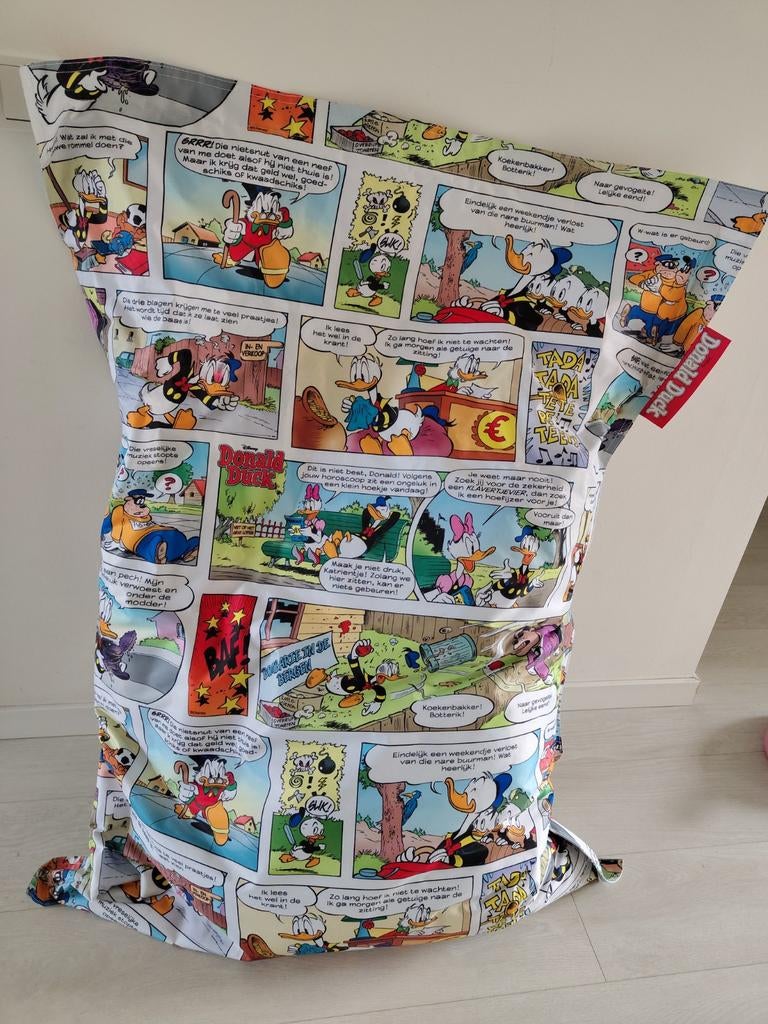 Donald Duck zitzak, Huis en Inrichting, Ophalen, Zo goed als nieuw, Overige kleuren, Zitzak