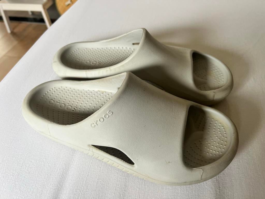 Crocs slippers, Kleding | Heren, Schoenen, Gedragen, Overige kleuren, Ophalen of Verzenden