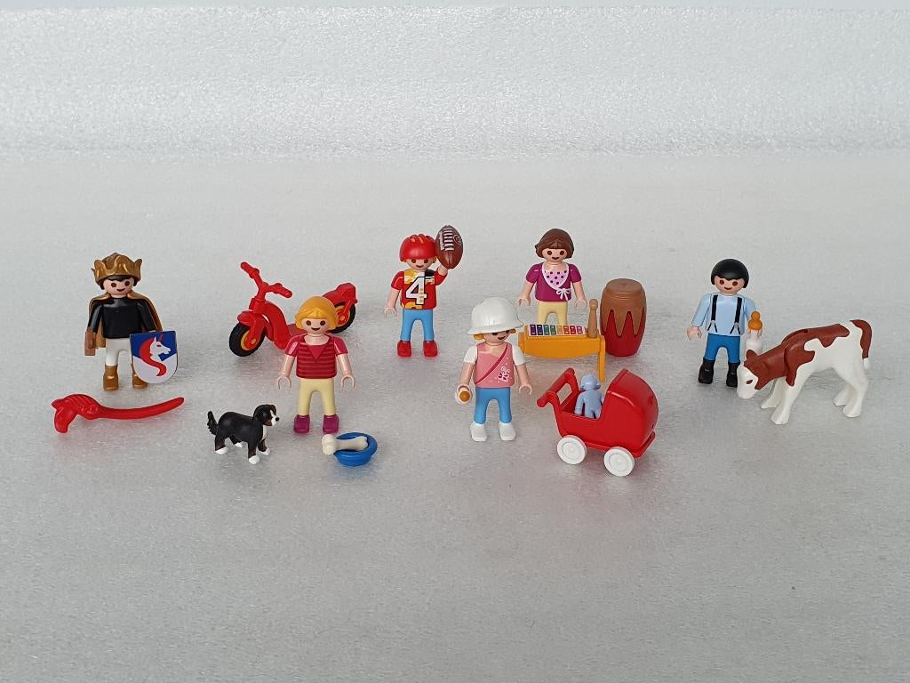 Lot Playmobil met sets 6805 t.e.m. 6810, Ophalen of Verzenden, Gebruikt, Complete set