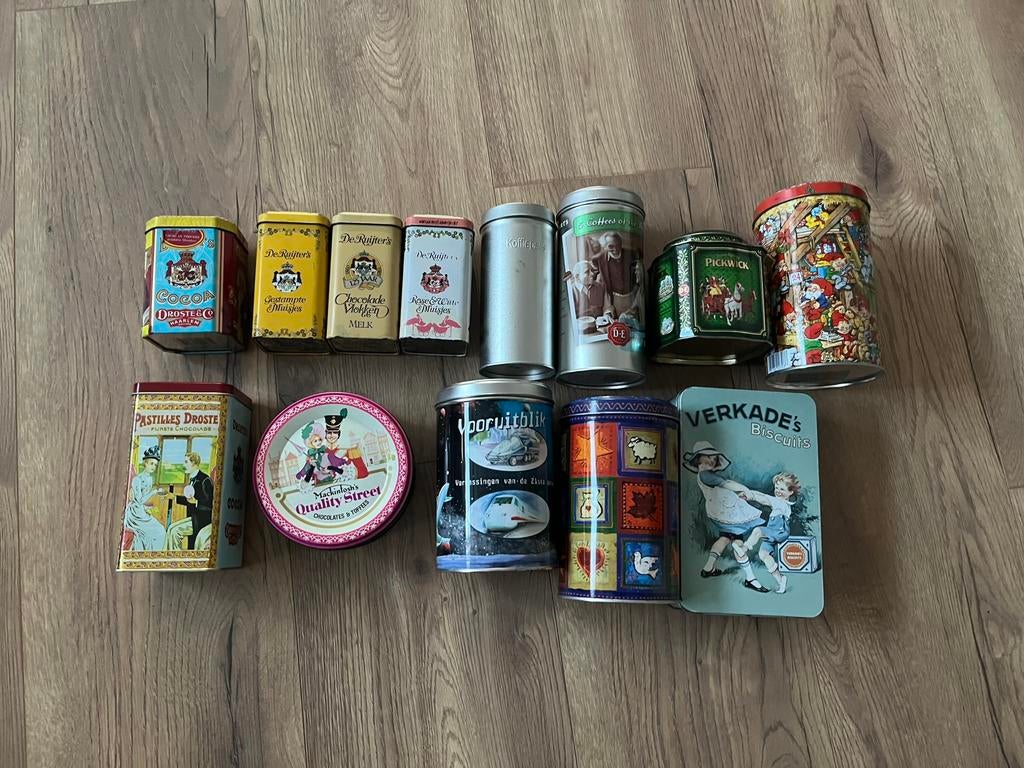 Blikken verschillende merken, Ophalen, Gebruikt, Overige