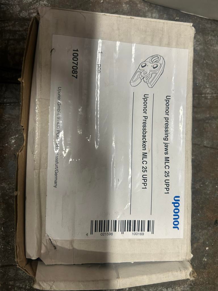 Uponor Persbek 25mm MLC UPP1 - Nieuw in doos, Doe-het-zelf en Verbouw, Gereedschap | Handgereedschap, Nieuw, Ophalen of Verzenden