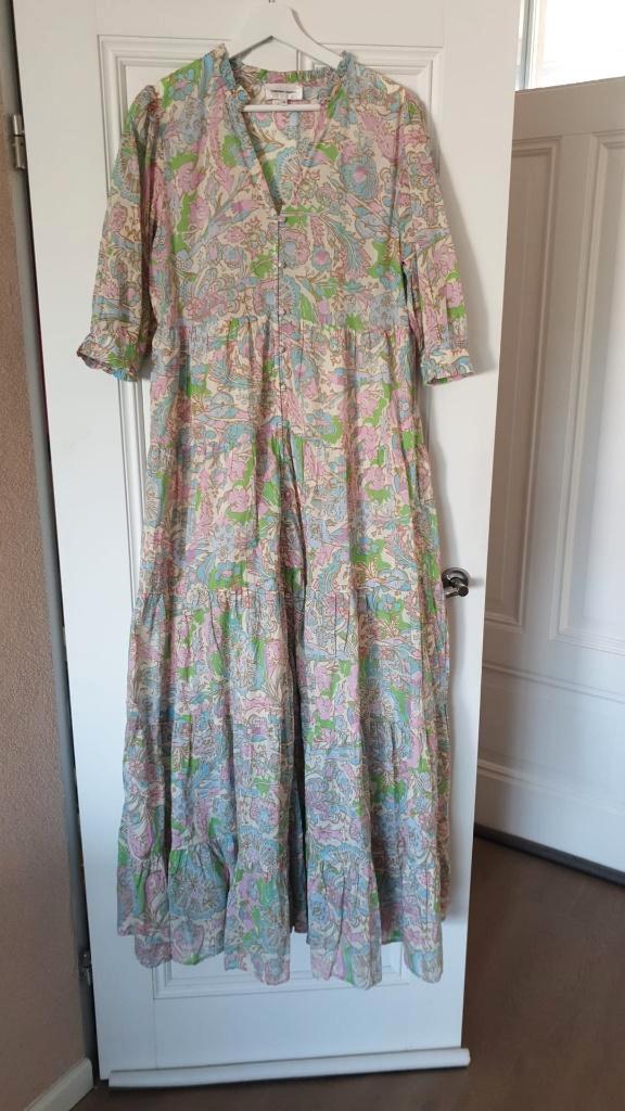 Fabienne Chapot maxi jurk 40, Kleding | Dames, Jurken, Nieuw, Maat 38/40 (M), Roze, Onder de knie, Ophalen of Verzenden