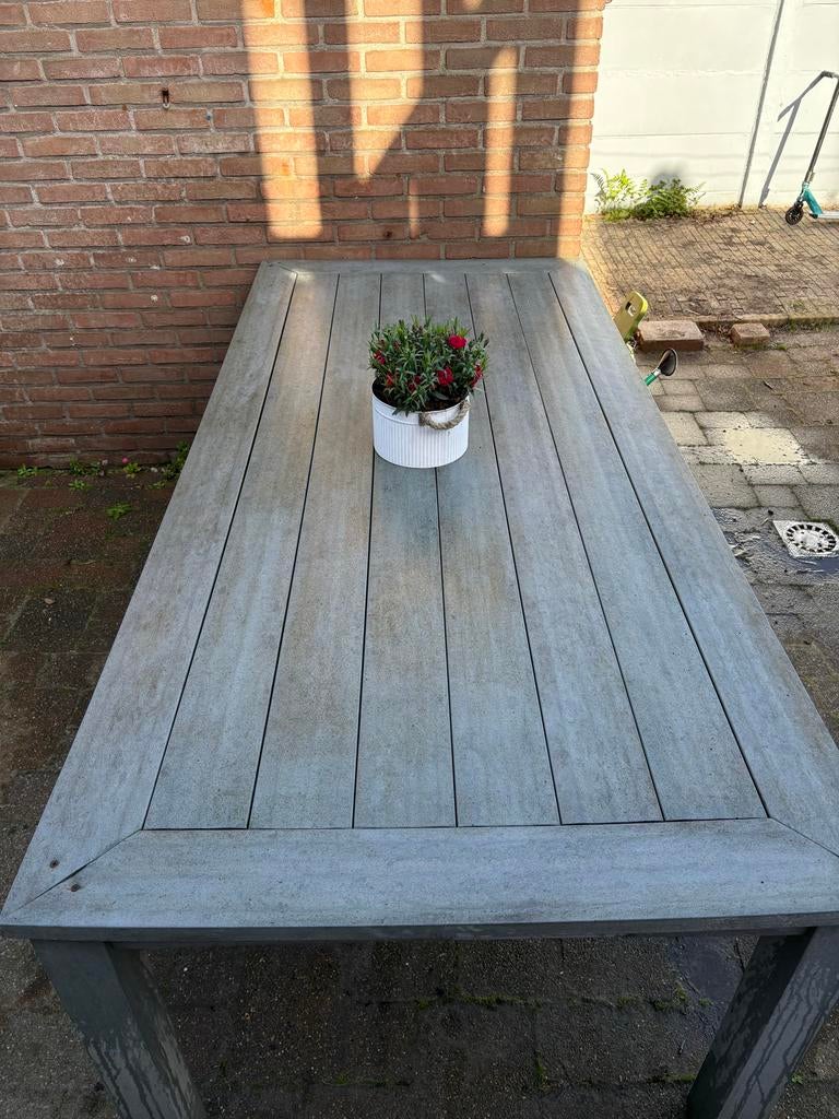 Royal Patio Tuintafel - Zeer goede kwaliteit (102x220 cm), Ophalen, Gebruikt, Rechthoekig, Overige materialen