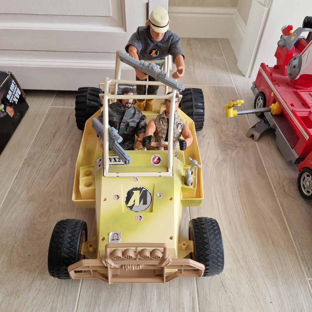 Action Man Desert Raider buggy, Ophalen, Auto offroad