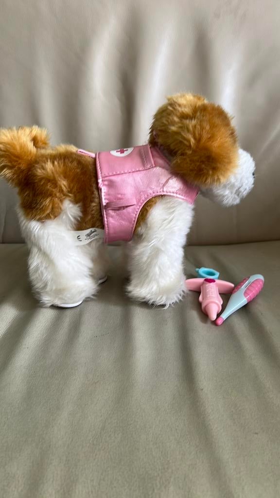 Baby Born St. Bernard hond, loopt, Ophalen of Verzenden, Gebruikt, Overige typen