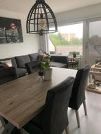 Tafel met stoelen, Huis en Inrichting, Ophalen, Zo goed als nieuw, 4 tot 6 stoelen
