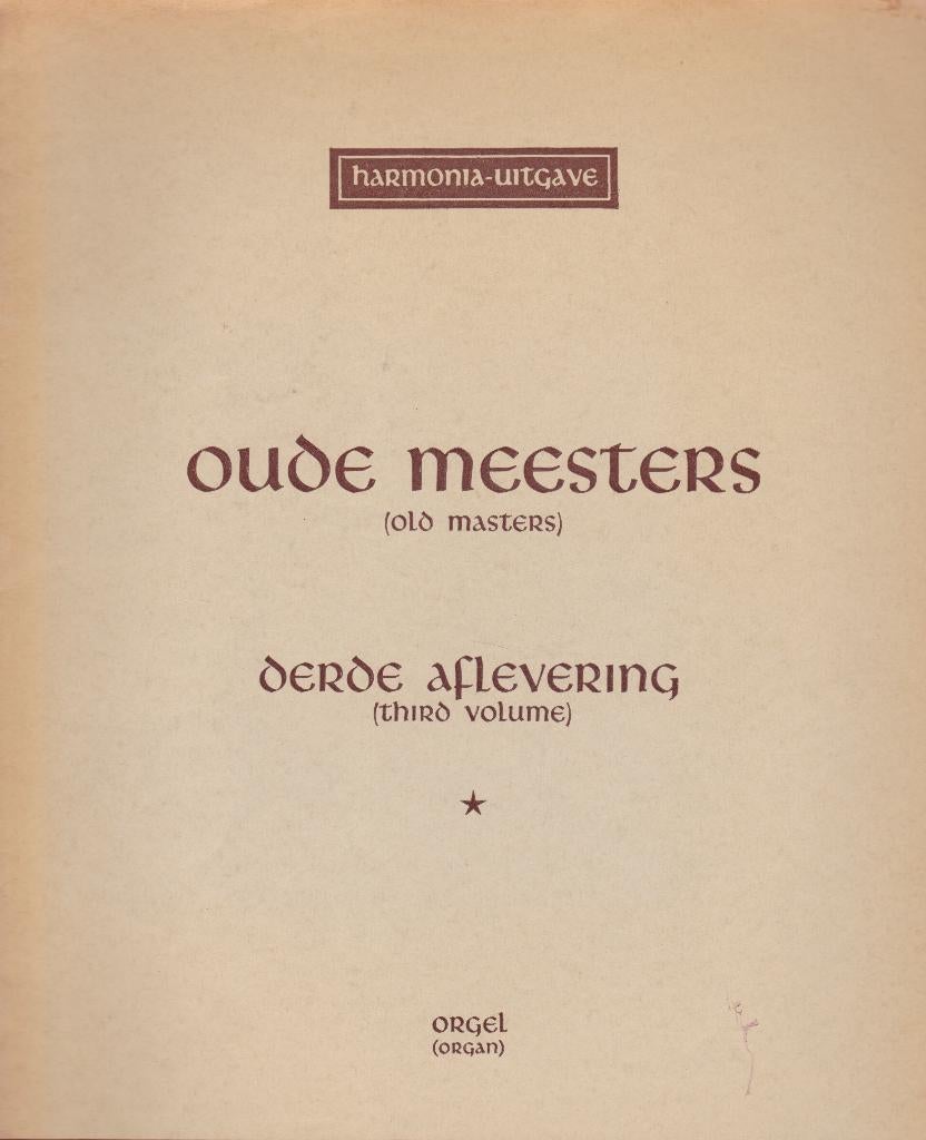 OUDE MEESTERS - DERDE AFLEVERING, Ophalen of Verzenden, Gebruikt, Artiest of Componist, Populair