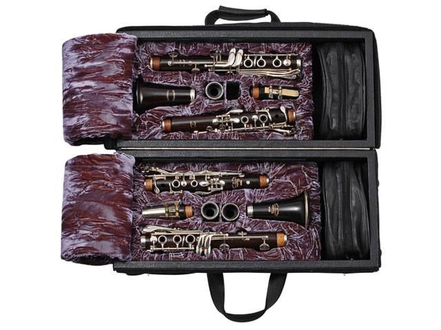 Etui Klarinet Dubbel Wiseman, Voor Bb en Eb Klarinet,, -, -, Wiseman, Nieuw