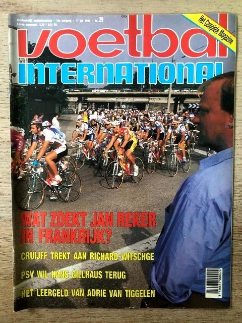 Voetbal International, 26e  jaargang, nr. 29, 1991, Verzamelen, Sportartikelen en Voetbal, Gebruikt, Boek of Tijdschrift, Overige binnenlandse clubs