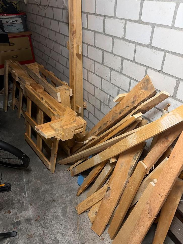Planken / hout gratis af te halen, Doe-het-zelf en Verbouw, Hout en Planken, Gebruikt, Overige typen, Overige houtsoorten, Minder dan 200 cm