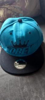 Blauwe Obey pet, Ophalen of Verzenden