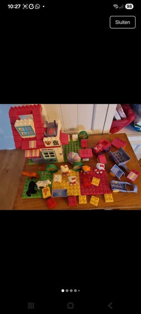 Hello kitty mega blocks, Ophalen of Verzenden, Megabloks