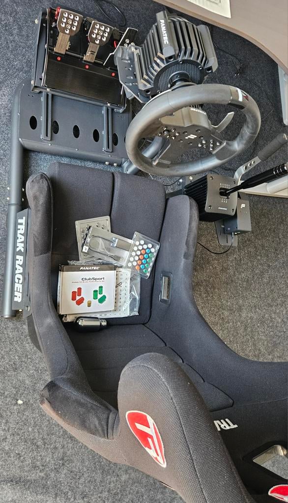 Simrace Set - Trak Racer, Fanatec, 1 speler, Ophalen, Gebruikt, Simulatie
