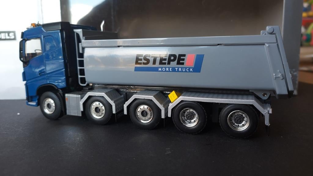 Volvo FH4 Sleeper Cab 10x4 Tipper Estepe 1:50 Wsi Pol, Hobby en Vrije tijd, Modelauto's | 1:50, Gelderland haven 5 Nieuwegein