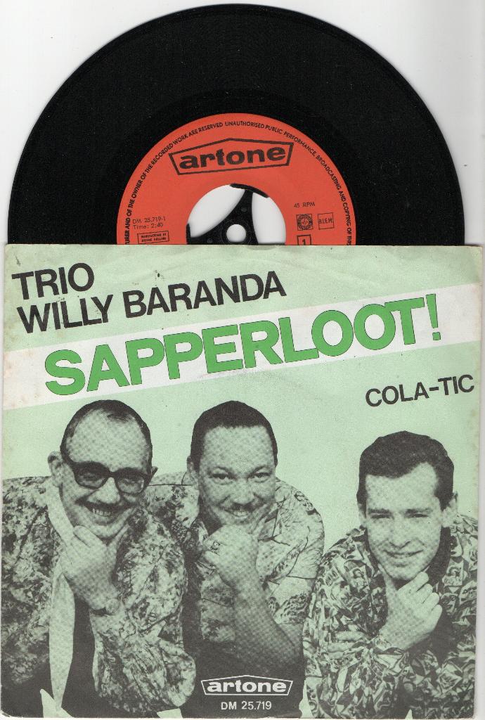 Trio Willy Baranda – Sapperloot!, Ophalen of Verzenden, Zo goed als nieuw, Overige formaten, Overige genres