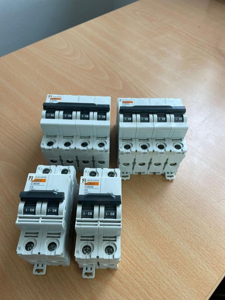 Merlin Gerin C16 automaten C60N, Multi9  C16/C6, Ophalen of Verzenden, Zo goed als nieuw