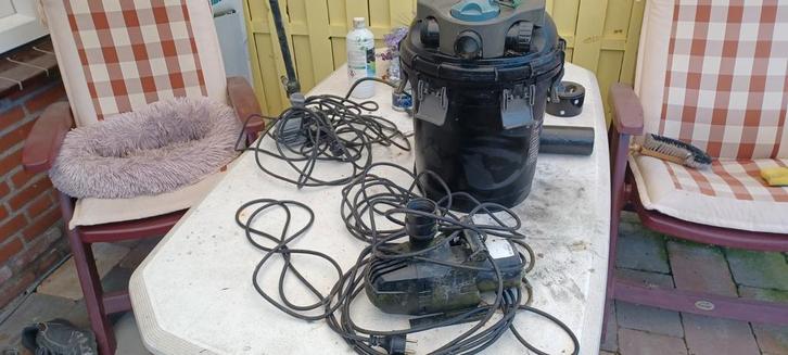 Vijverfilter met UV, pomp en kleinere pomp, Tuin en Terras, Zwembaden, Gebruikt, Overige typen, Minder dan 80 cm, Minder dan 200 cm