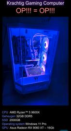 Krachtig, modern en knap Gaming Pc Ryzen 9th Gen DDR5, Nieuw, Ophalen of Verzenden, Gaming, SSD