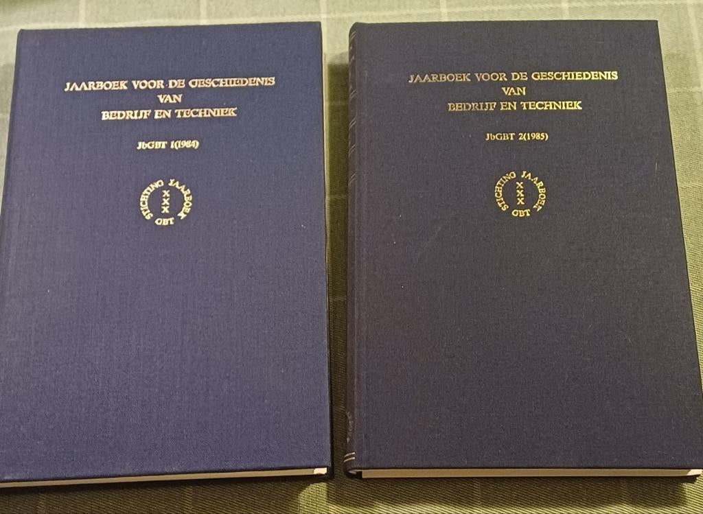 Jaarboeken Geschiedenis Bedrijf & Techniek (1984, 1985), Ophalen of Verzenden, Zo goed als nieuw, Overige onderwerpen