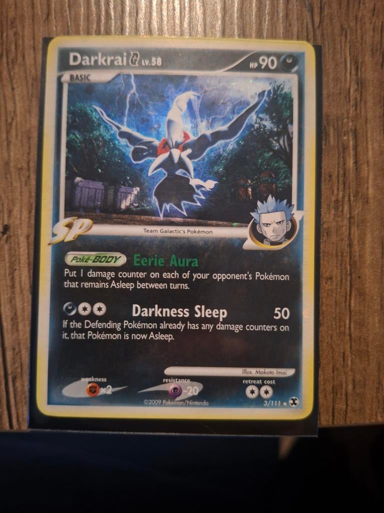 Darkrai G 3/111 Pokémon Kaart - Platinum Supreme Victors, Ophalen of Verzenden