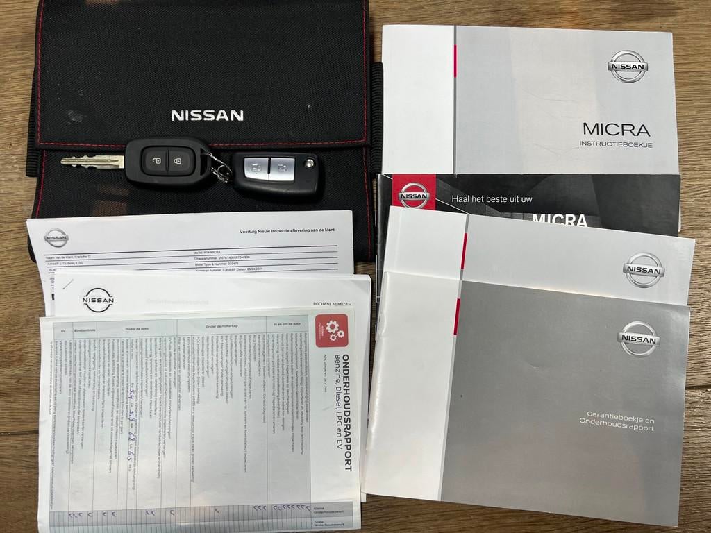 Nissan Micra 1.0 IG-T N-Design | Carplay | Half Leder | Deal, Voorwielaandrijving, Euro 6, Leder en Stof, Origineel Nederlands