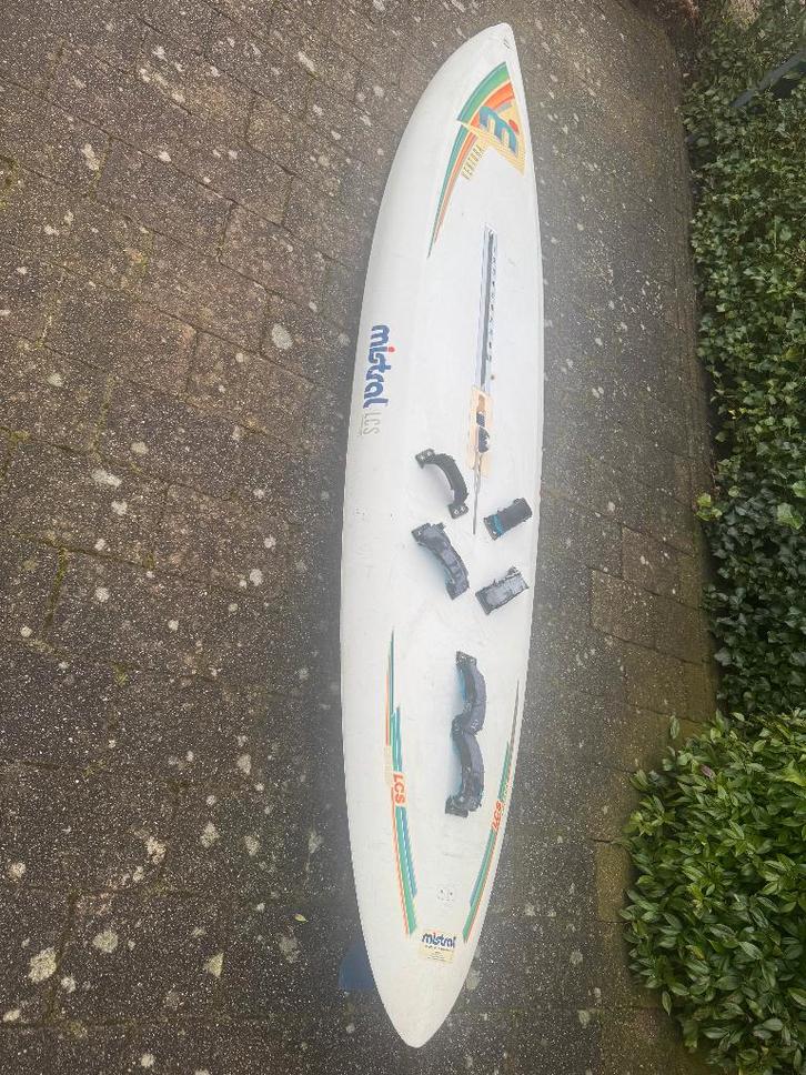 Sup board  met peddels combi surfplank Mistral  en mastvoet, Watersport en Boten, Suppen, Gebruikt, SUP-boards, Ophalen