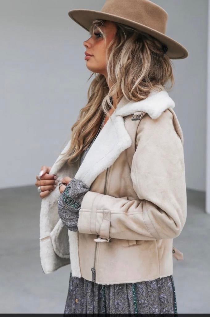 Moost wanted Liona Lammy jacket M, Verzenden, Nieuw, Maat 38/40 (M), Beige