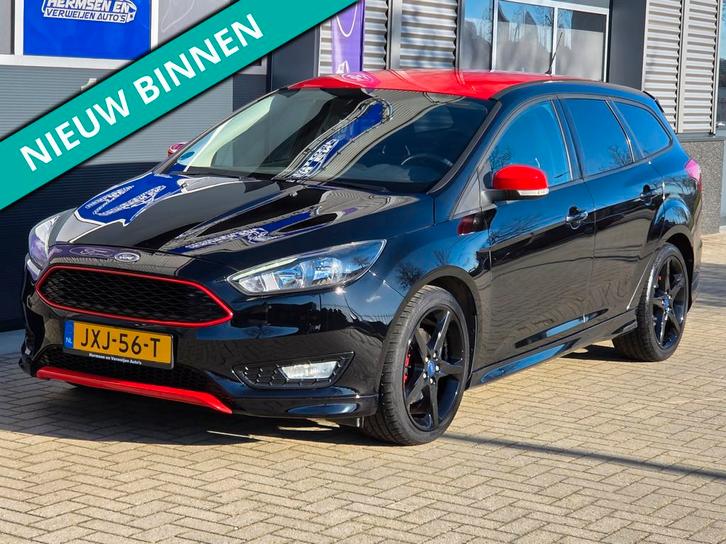Ford Focus 1.5 EcoBoost 150 pk Black Edition ST-line, Auto's, Ford, Bedrijf, Te koop, Focus, ABS, Achteruitrijcamera, Airconditioning