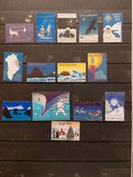 Groenland Kerstzegels selectie (1974-2003), Ophalen of Verzenden, Denemarken, Gestempeld