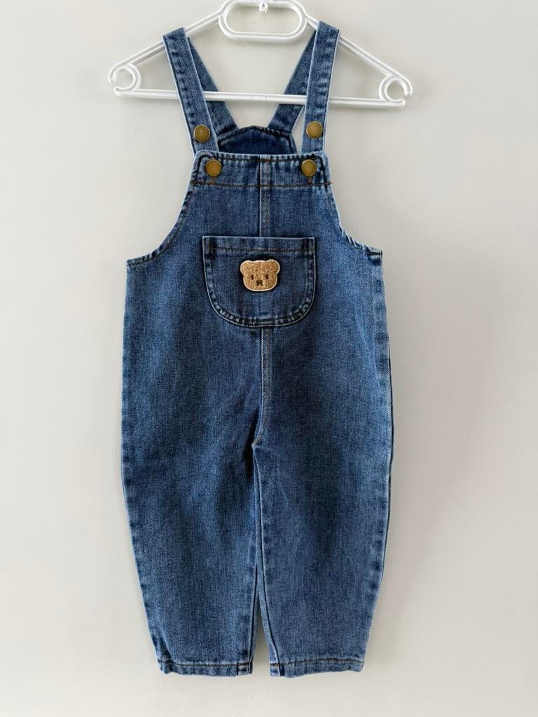 Salopette spijkerstof tuinbroek denim blauw nieuw 80/86, Kinderen en Baby's, Babykleding | Maat 86, Ophalen of Verzenden, Nieuw