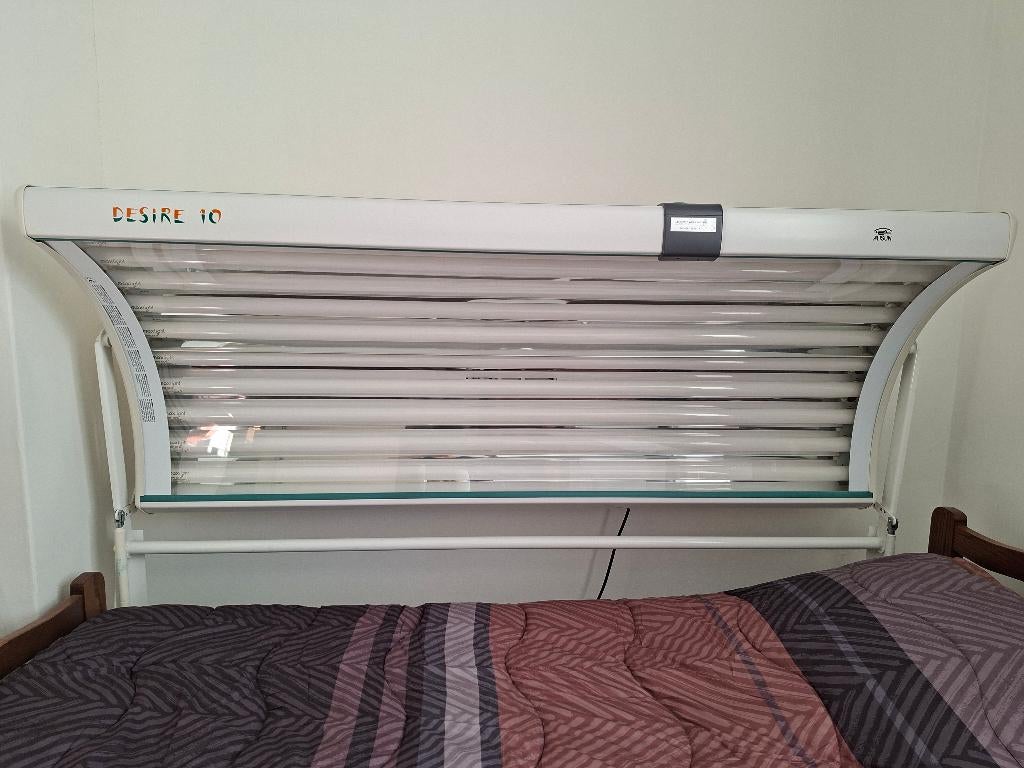 Zonnehemel, Ophalen, Gebruikt, Zonnebank enkelzijdig, 10 tot 15 lampen