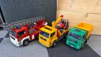 Bruder vrachtwagens 3 stuks, Ophalen, Zo goed als nieuw