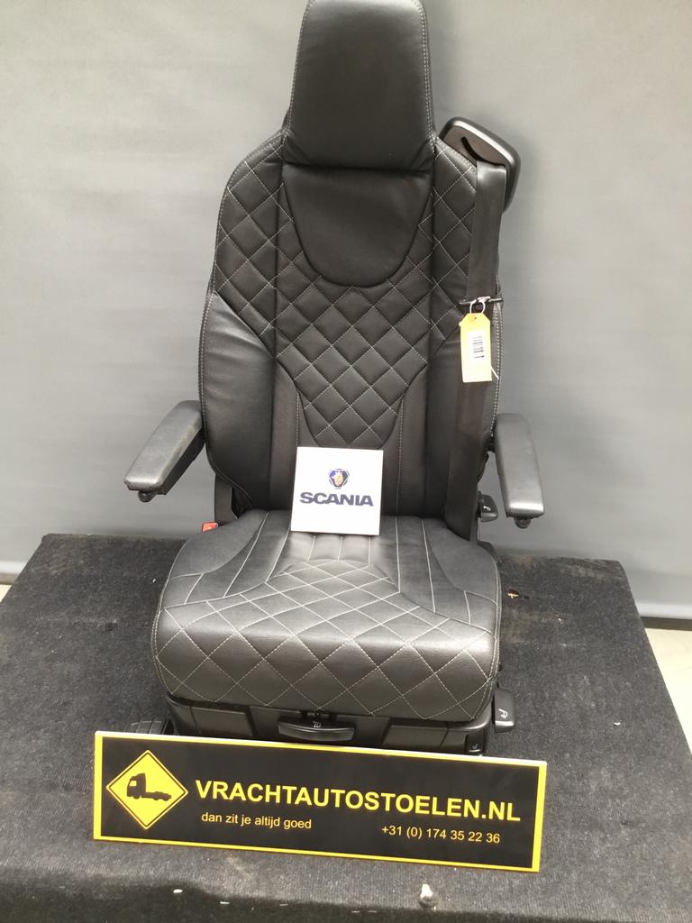 Uniek! Moet je zien, buffelleer Scania chauffeursstoel, Ophalen of Verzenden, Nieuw, Scania
