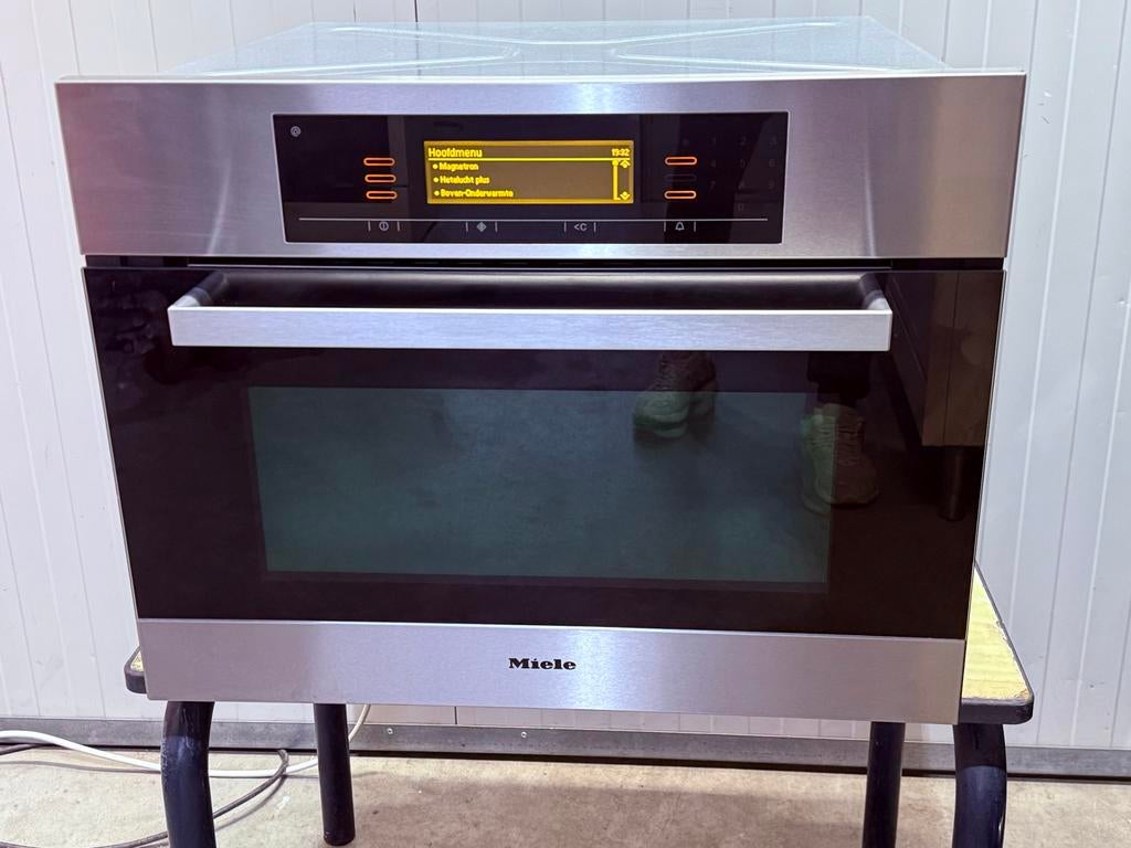 Miele H5080BM combimagnetron, Witgoed en Apparatuur, Ovens, 45 tot 60 cm, Bella, Oven, Hete lucht