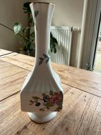 Aynsley Porseleinen vaas met bloemmotief, Ophalen of Verzenden